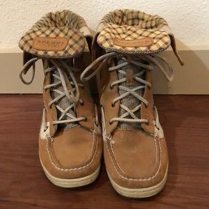 Sperry Top Sider High Tops Size 6